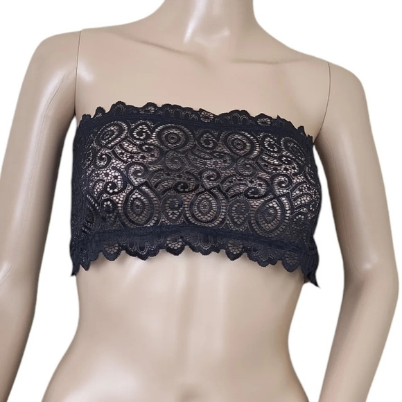 Free People Fee People Seamless Reversible Lace Bandeau Bra - Picture 1 of 2